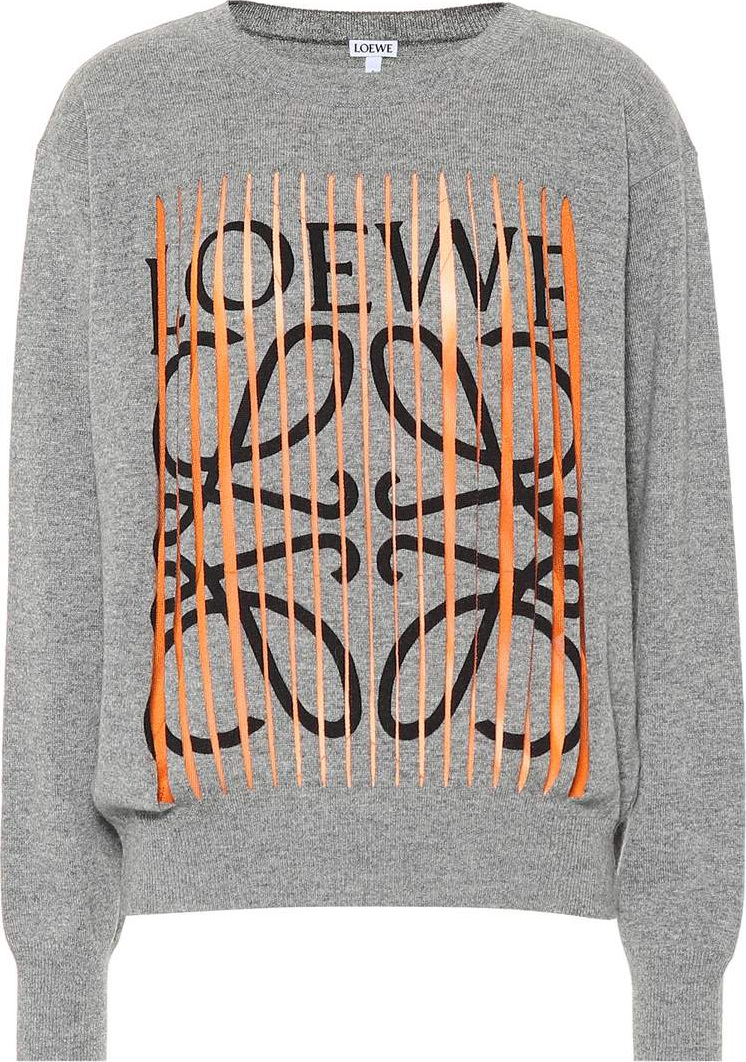 LOEWE Laser-cut cashmere sweater