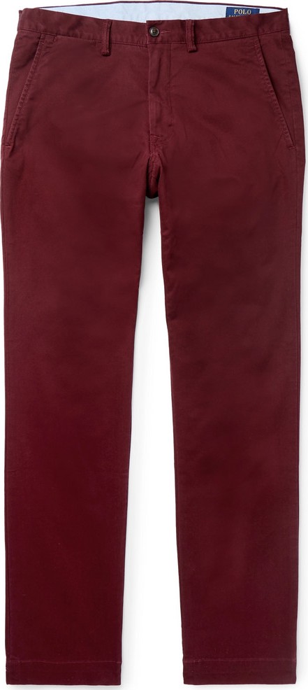 Polo Ralph Lauren Slim-Fit Cotton-Blend Twill Chinos