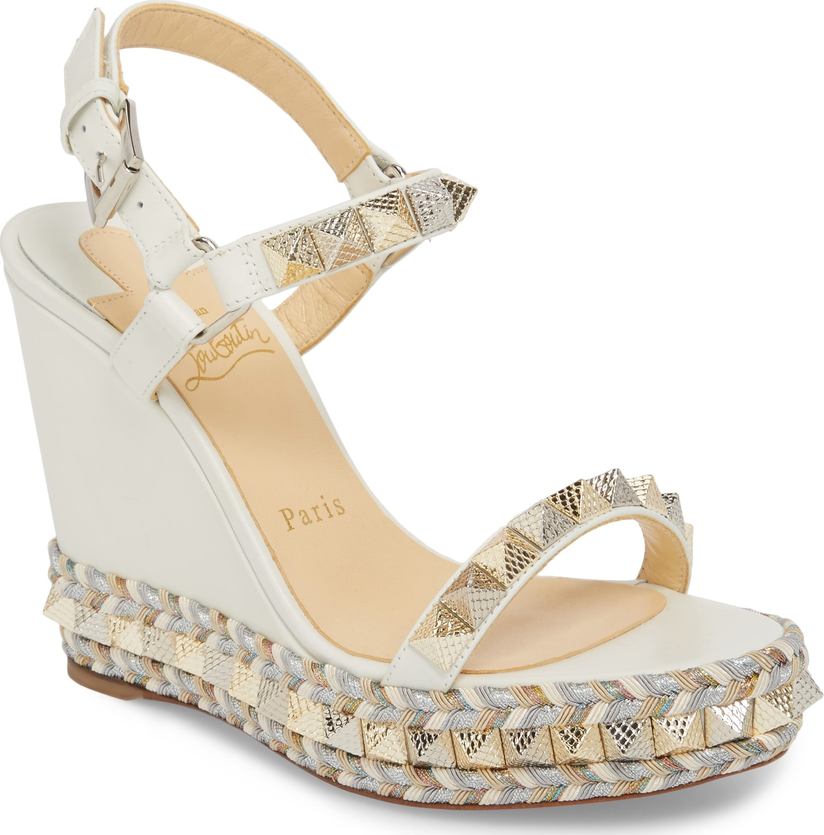 Christian Louboutin Pyraclou Wedge Sandal