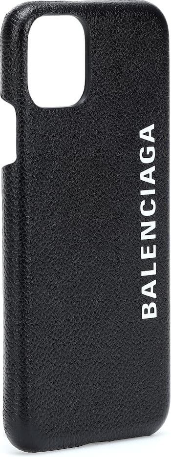 Balenciaga Cash leather iPhone 11 case