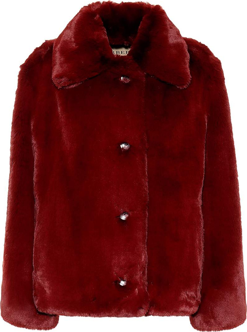 Burberry London England Faux fur jacket