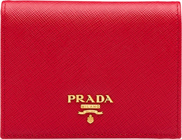 Prada Saffiano French Wallet