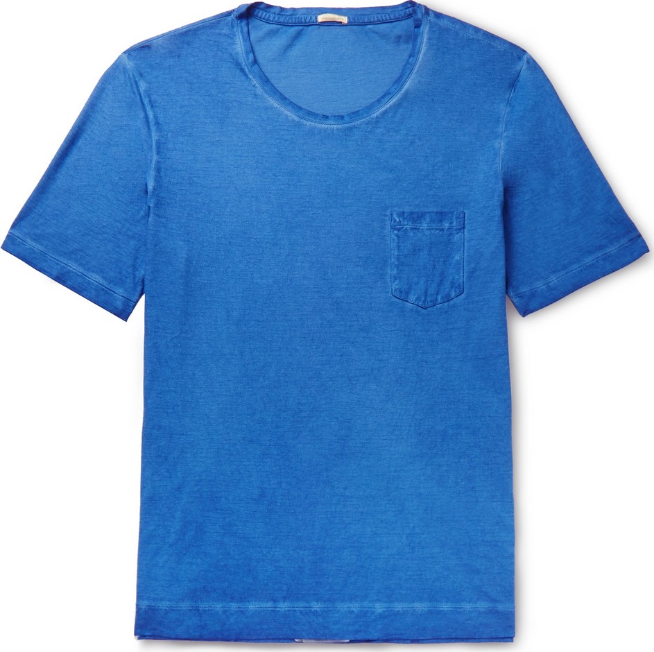 Massimo Alba Watercolour-Dyed Cotton-Jersey T-Shirt
