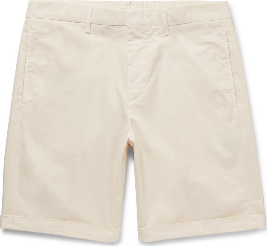Dunhill Cotton-Blend Twill Bermuda Shorts