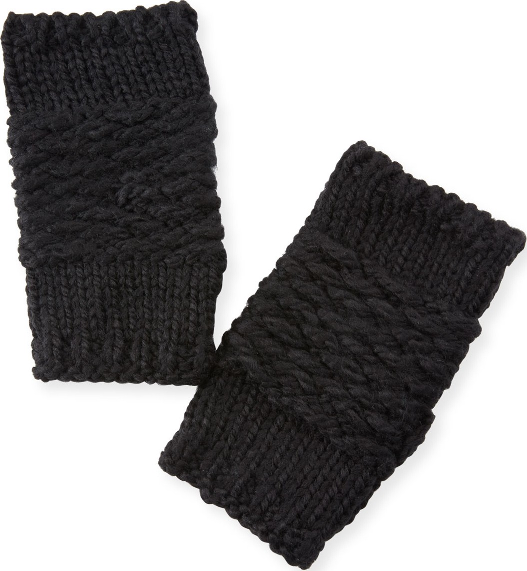 Rebecca Minkoff Chunky Knit Arm Warmers