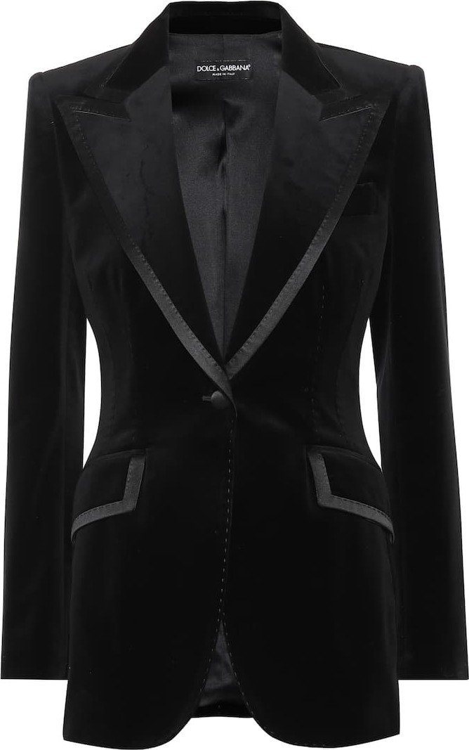Dolce & Gabbana Velvet blazer