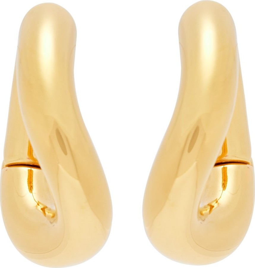 Balenciaga Gold-tone hoop earrings