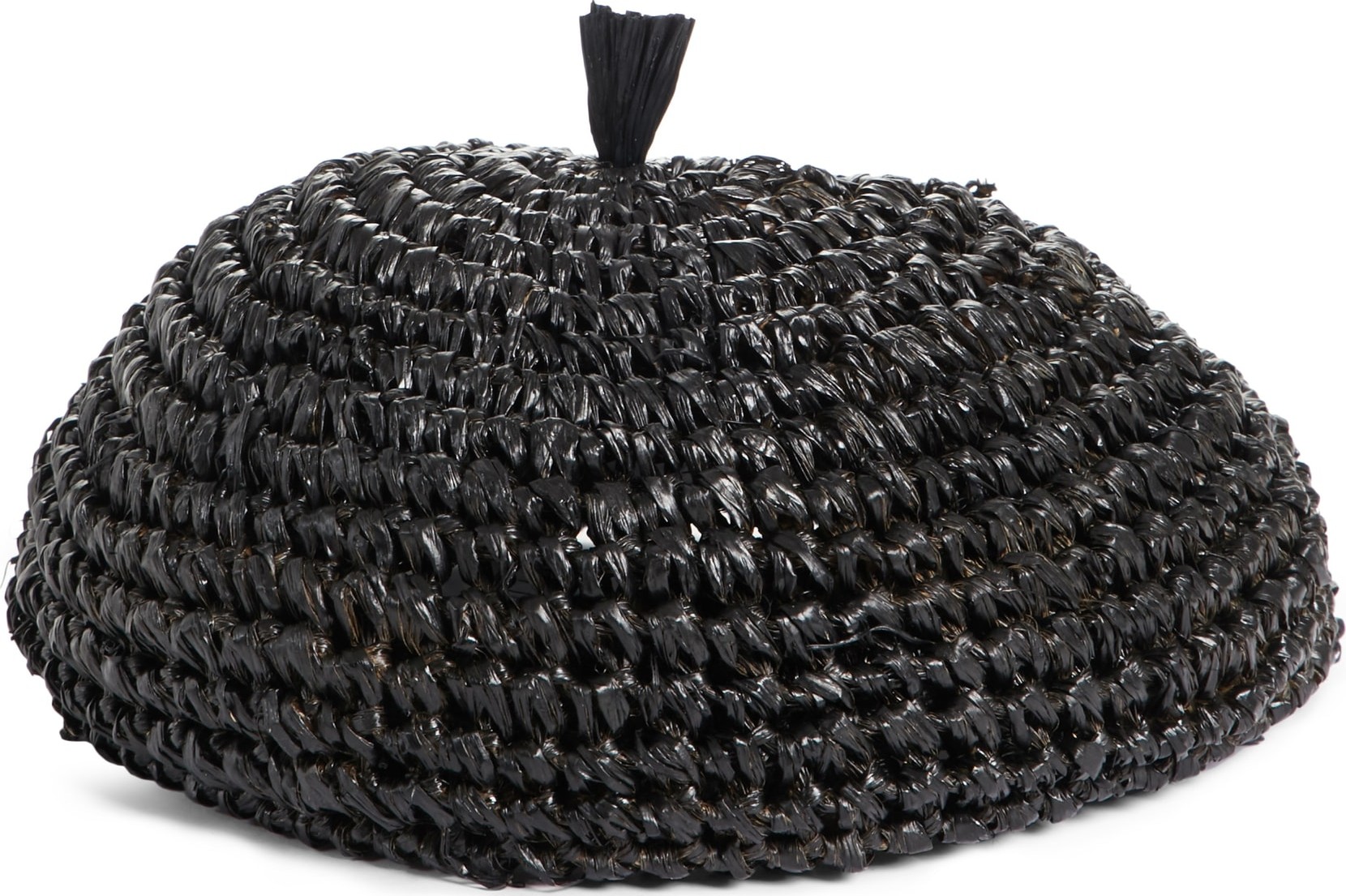 Gigi Burris Coco Straw Crochet Beret