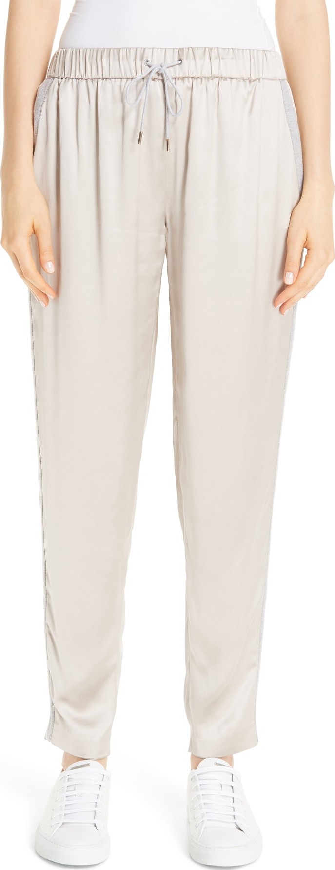 Fabiana Filippi Satin Joggers