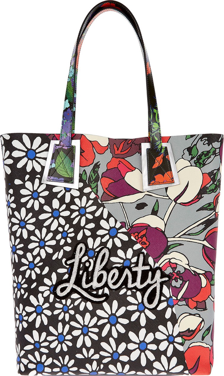 Liberty London RQ Daisy Tulip Merton Tote Bag