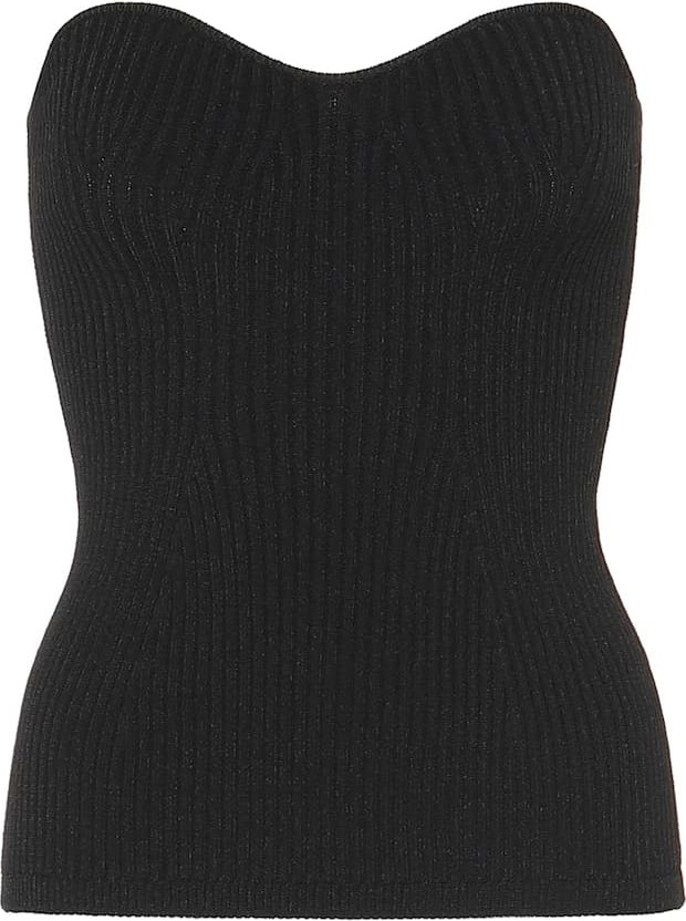 Khaite Lucie rib-knit top