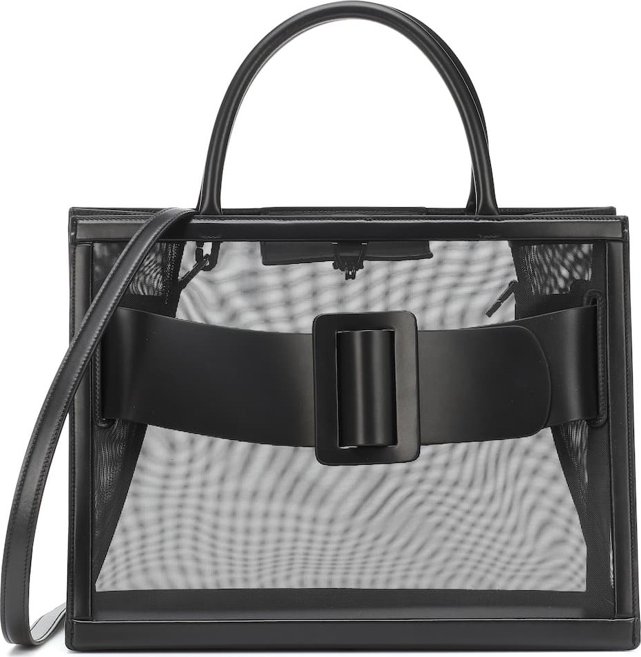 BOYY Bobby 38 mesh and leather tote