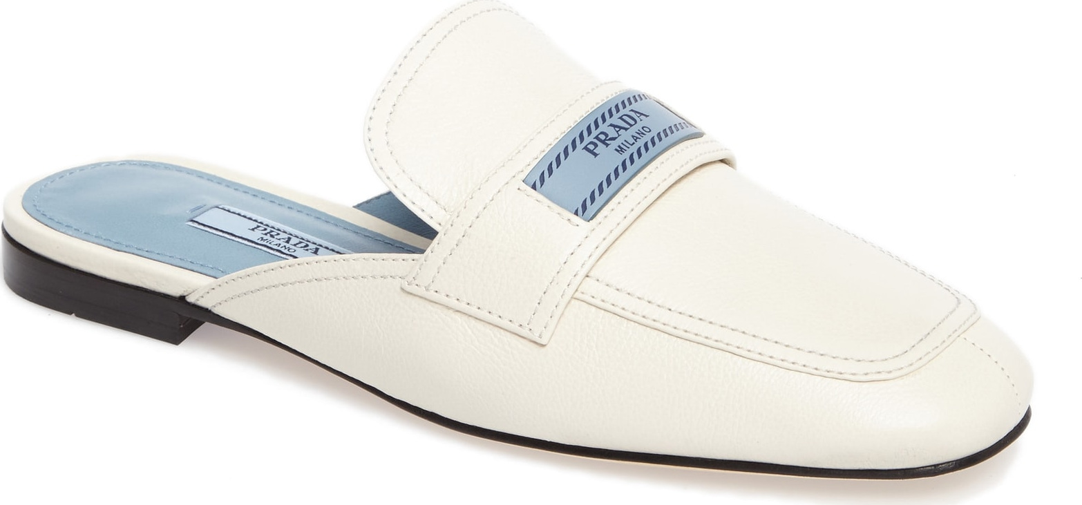 Prada Logo Mule