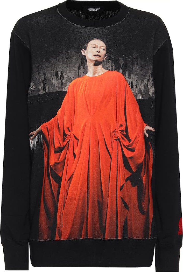 Undercover Printed cotton sweatshirt