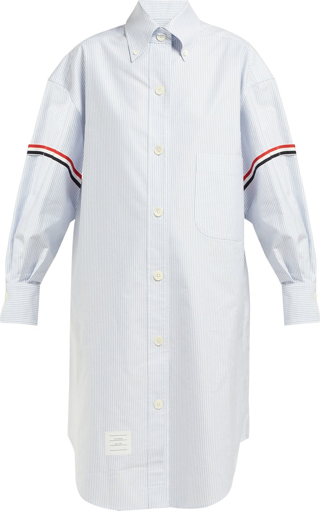 Thom Browne Oversized cotton-oxford shirtdress