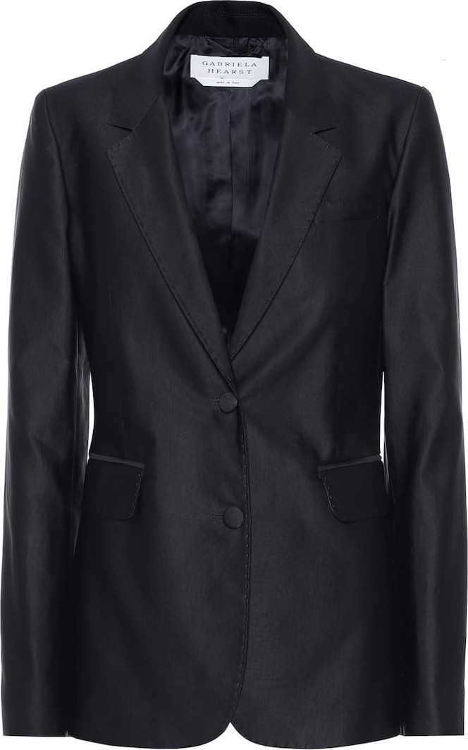 Gabriela Hearst Sophie cotton blazer