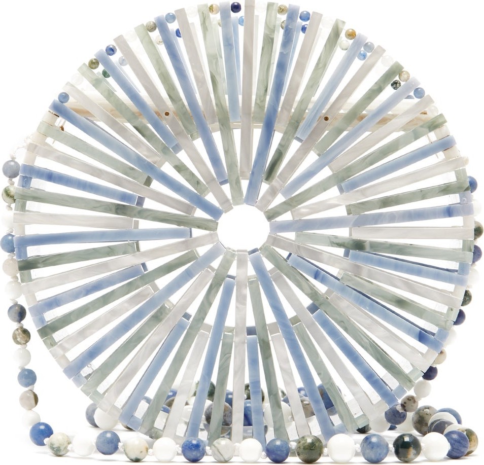 Cult Gaia Luna beaded shoulder bag