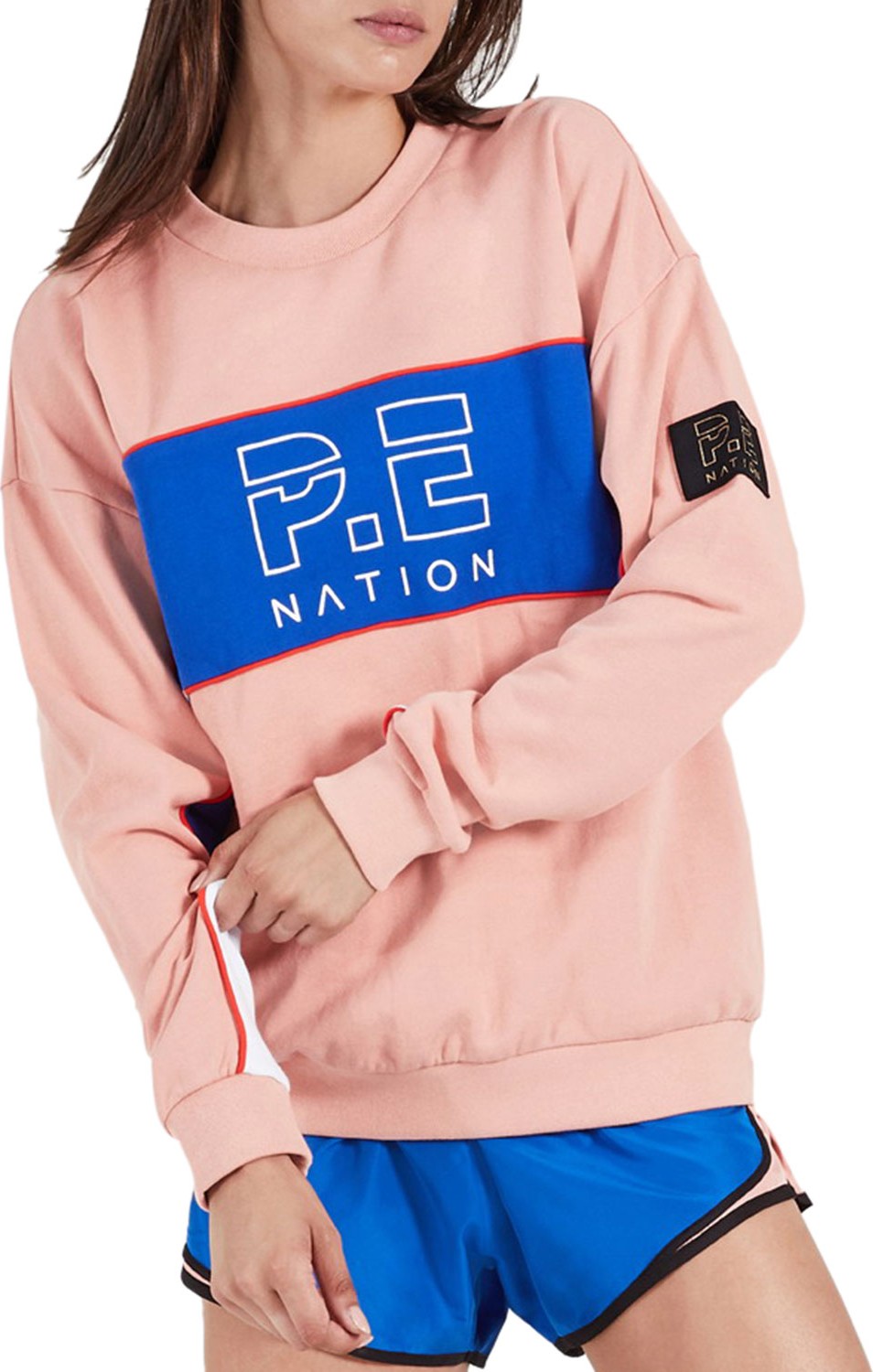 P.E Nation Sonic Logo Pullover Sweater