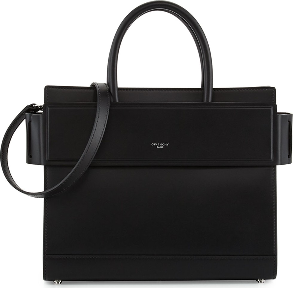 Givenchy Horizon Small Smooth Leather Satchel Bag