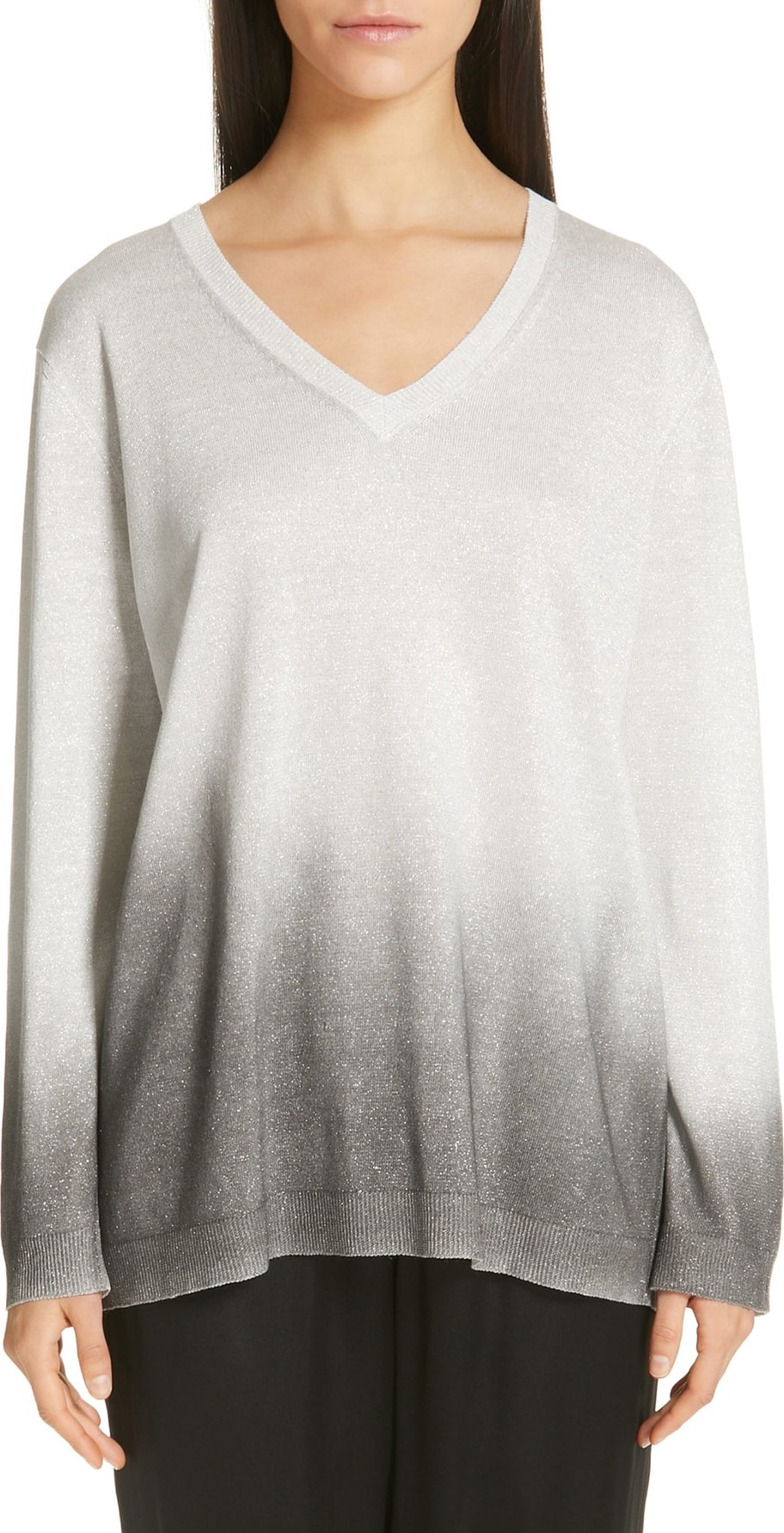 Fabiana Filippi Ombré Metallic Sweater