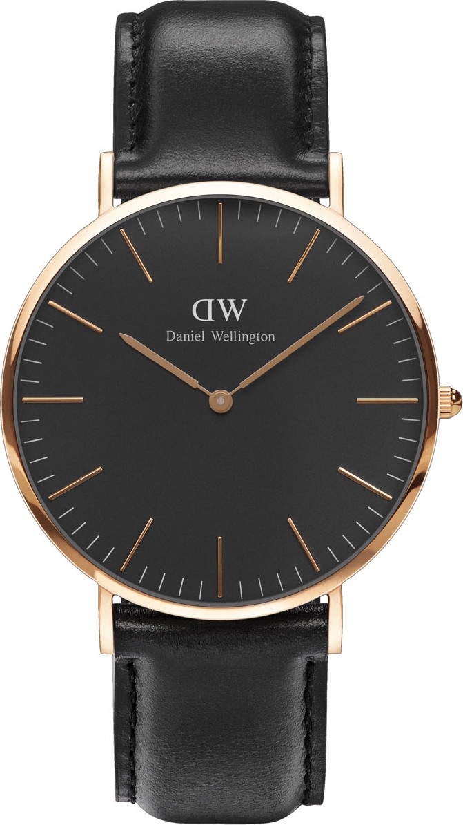 Daniel Wellington 40mm Classic Black Sheffield Watch