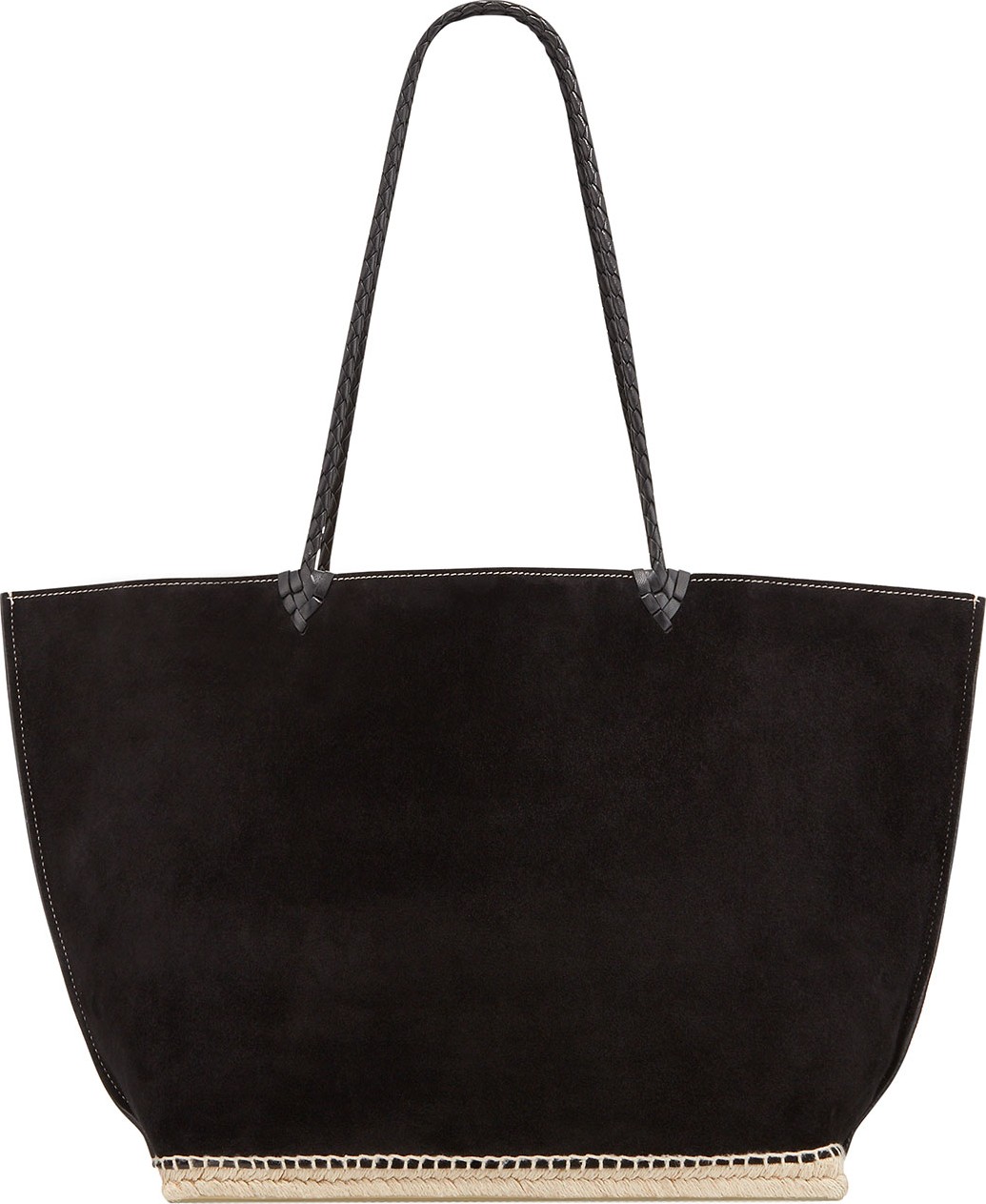 Altuzarra Large Suede Espadrille Tote Bag