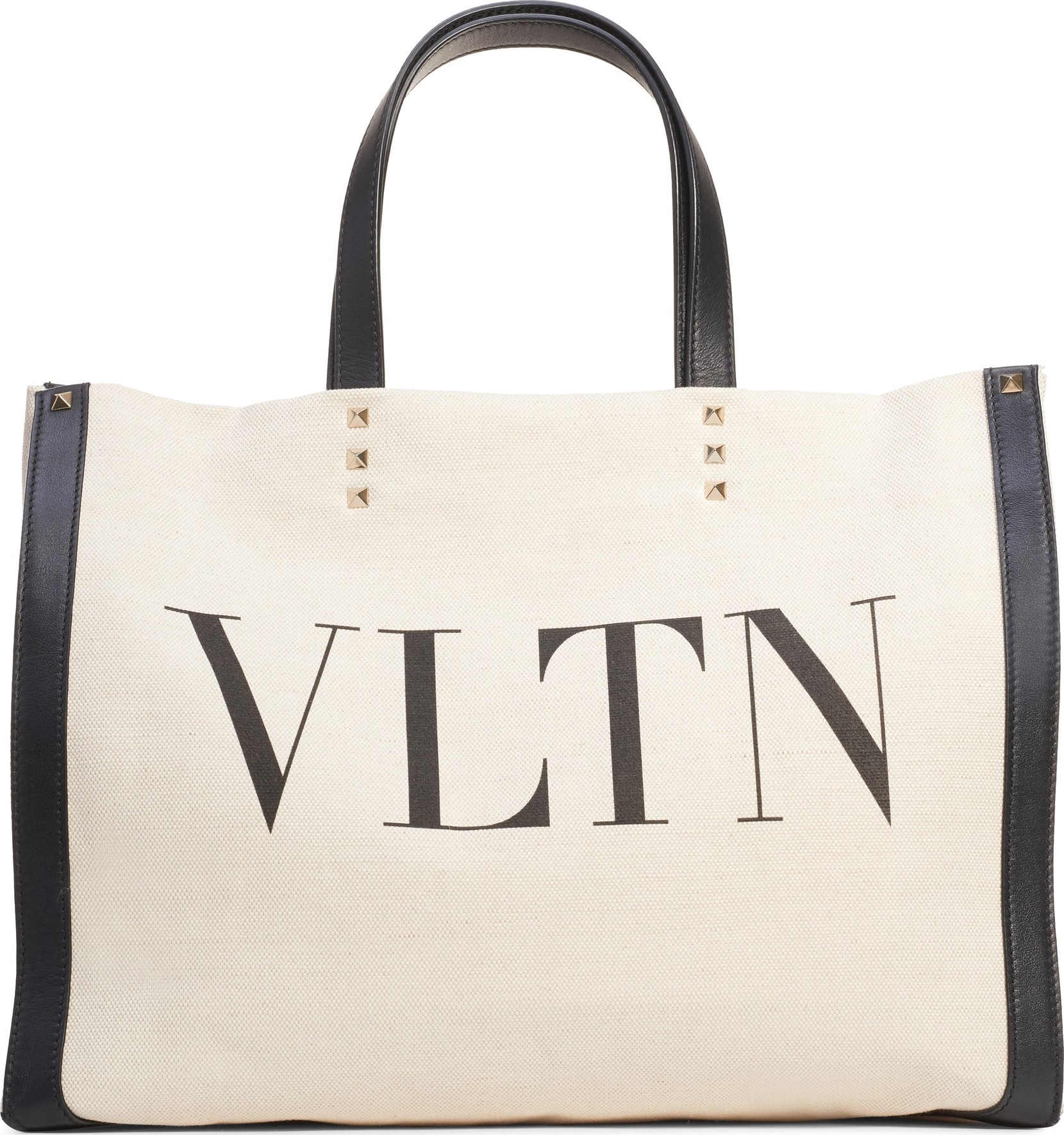 Valentino Small Grande Plage VLTN Logo Tote