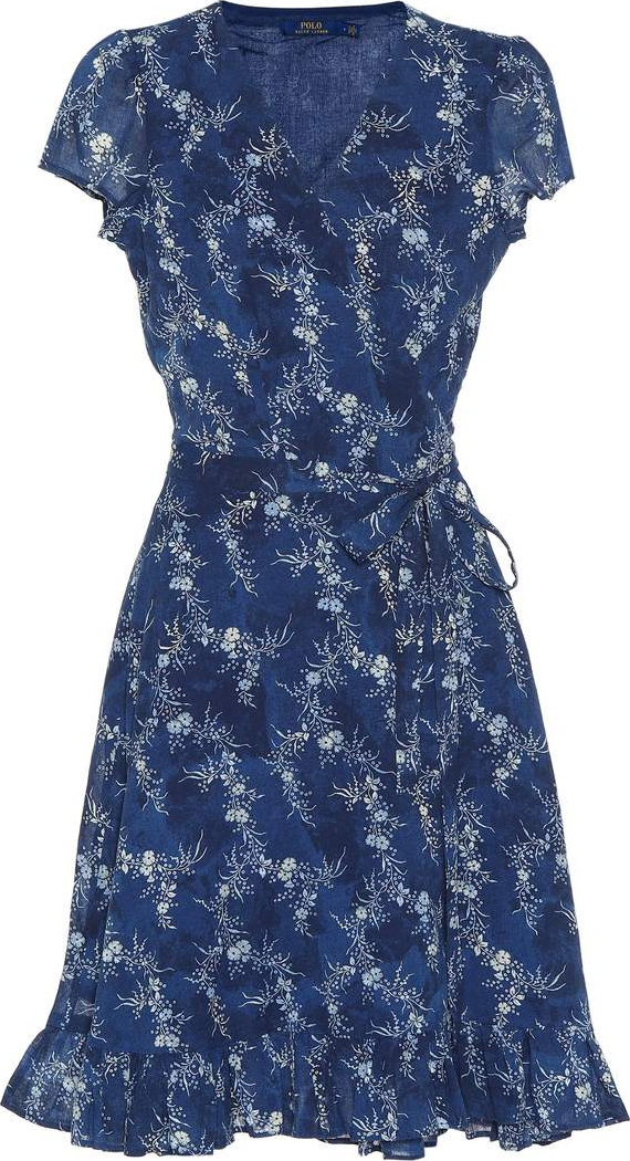 Polo Ralph Lauren Floral cotton wrap dress