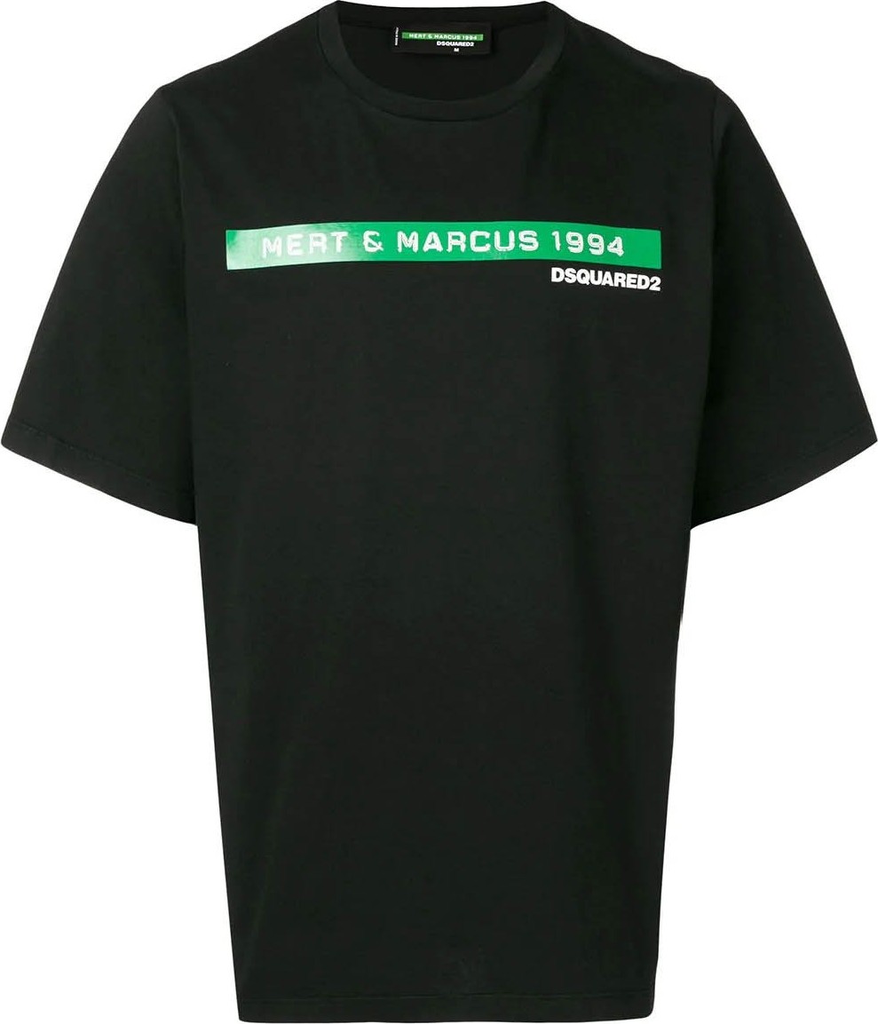 DSQUARED2 Mert & Marcus 1994 x Dsquared2 lettering t-shirt DSQUARED2 Mert & Marcus 1994 x Dsquared2 lettering t-shirt