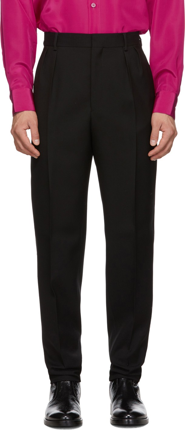 Givenchy Black Slim Fit Trousers