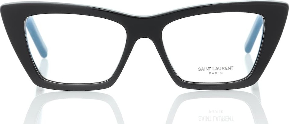 Saint Laurent SL 291 cat-eye acetate glasses