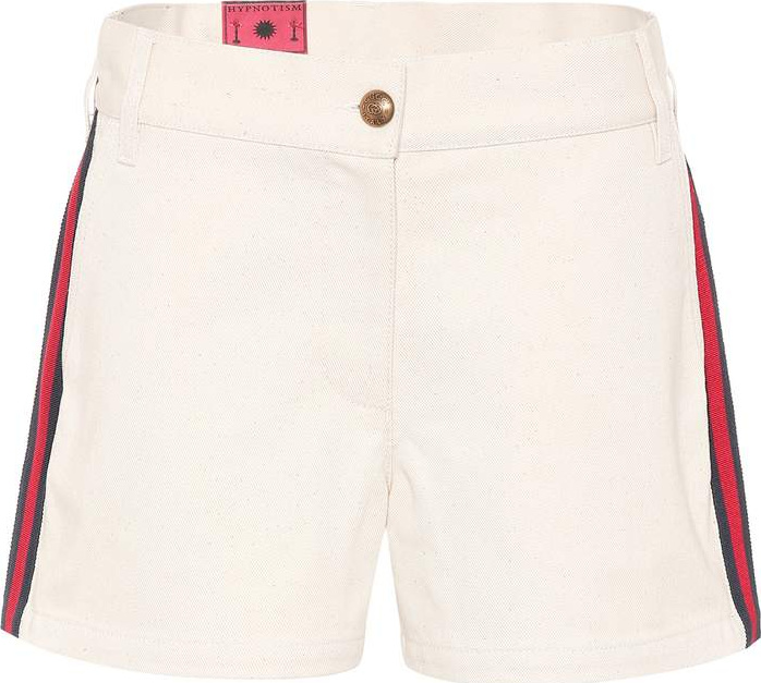Gucci Cotton shorts with Web