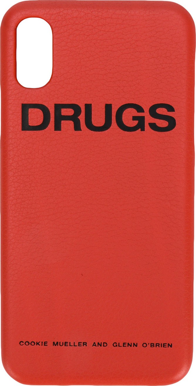 Raf Simons IPhone X drugs case