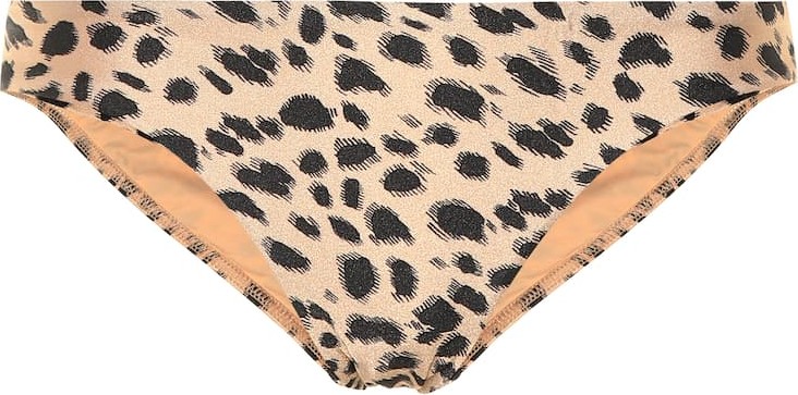 Zimmermann Allia leopard-print bikini bottoms