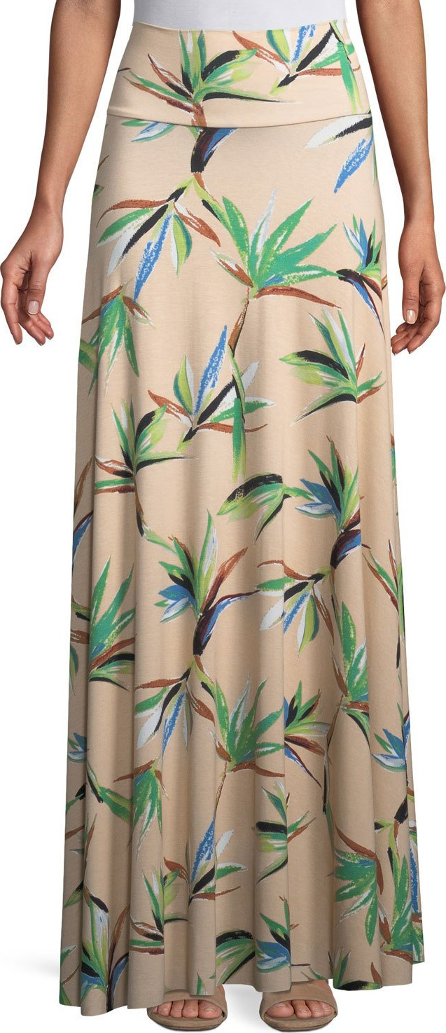 Rachel Pally Long Full Paradise Printed Skirt