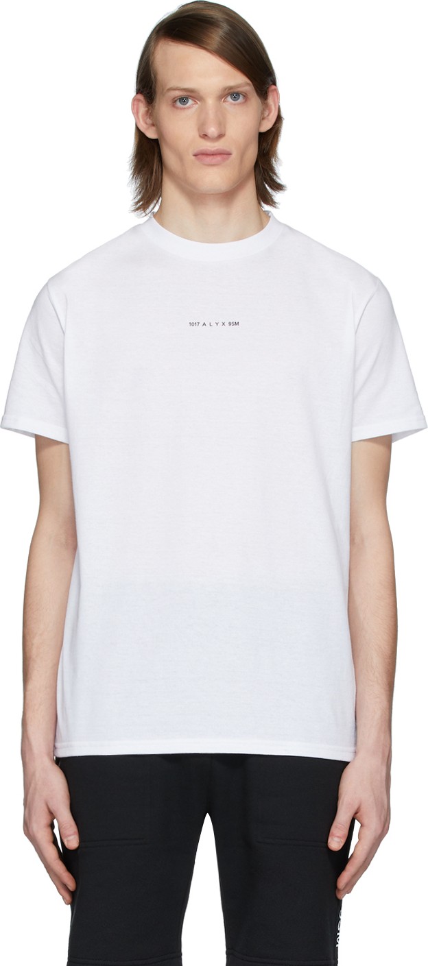 1017 ALYX 9SM White Logo Visual T-Shirt