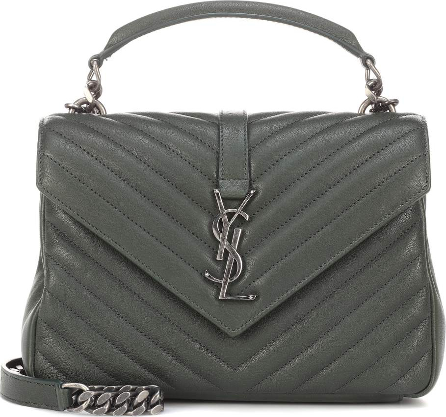 Saint Laurent Medium Collège Monogram leather shoulder bag