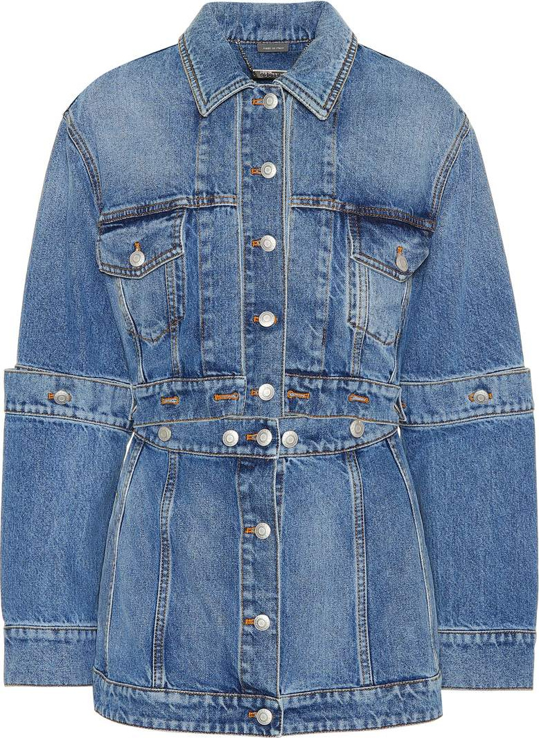 Alexander McQueen Deconstructed denim jacket