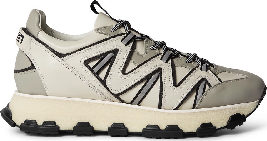 Lanvin Lightning Leather Sneakers