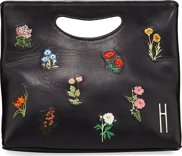Hayward 1712 Basket Napa Embroidered Clutch Bag