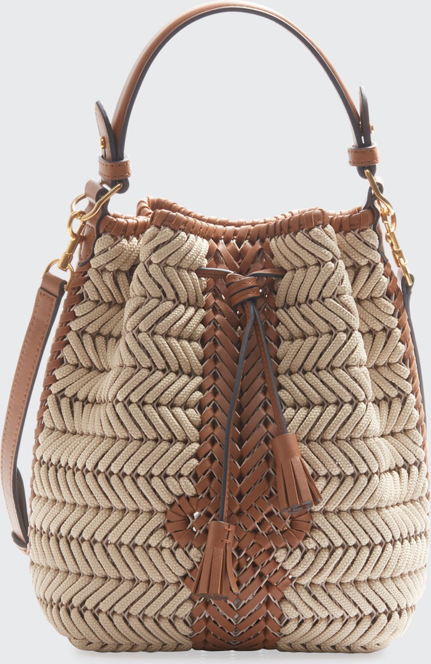 Anya Hindmarch The Neeson Small Rope Drawstring Bucket Bag