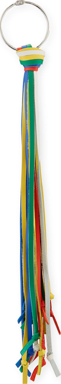 LOEWE Multicolor Tassel Charm for Handbag