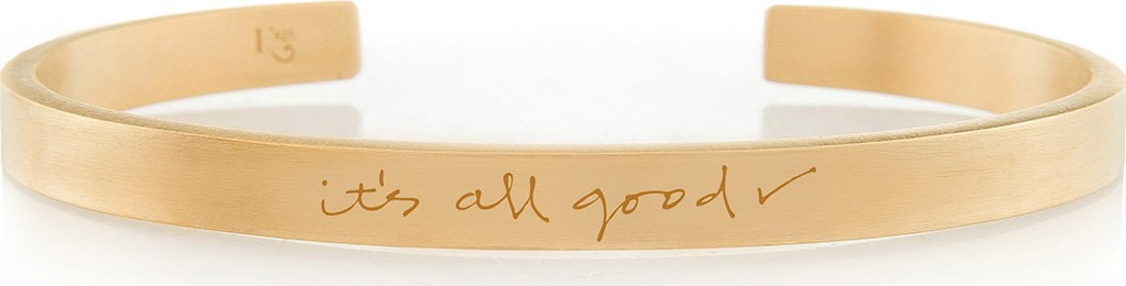 K Kane 18k Vermeil Customizable Graffiti Bracelet