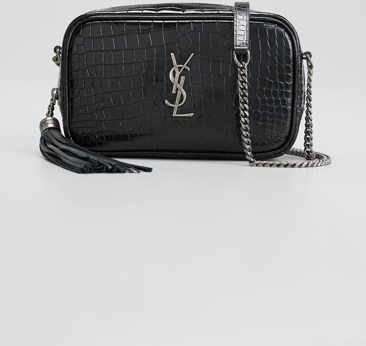 Saint Laurent Lou Mini YSL Monogram Calf Camera Bag