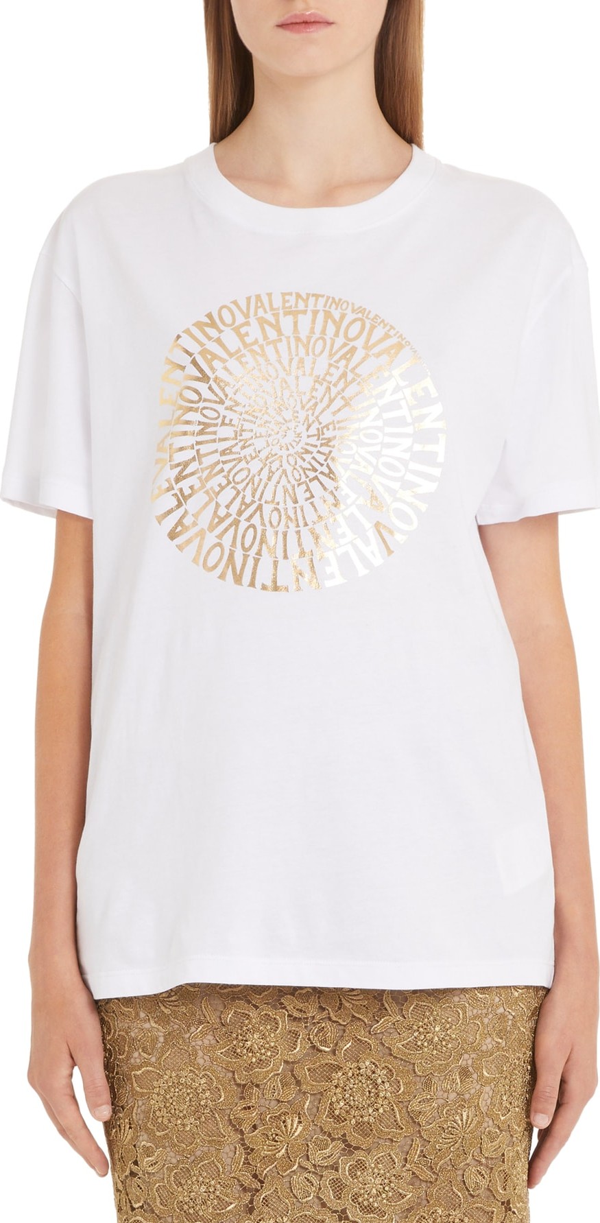 Valentino Circle Logo Tee