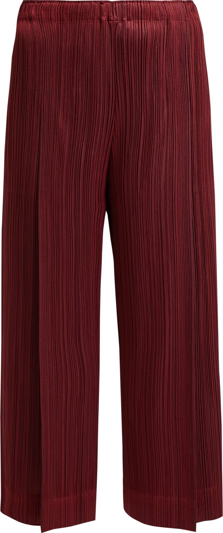Pleats Please By Issey Miyake Mid-rise pleated trousers