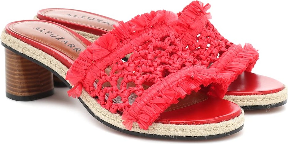 Altuzarra Tack woven sandals
