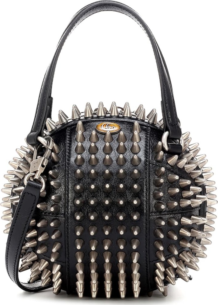 Gucci Tifosa Mini studded leather tote