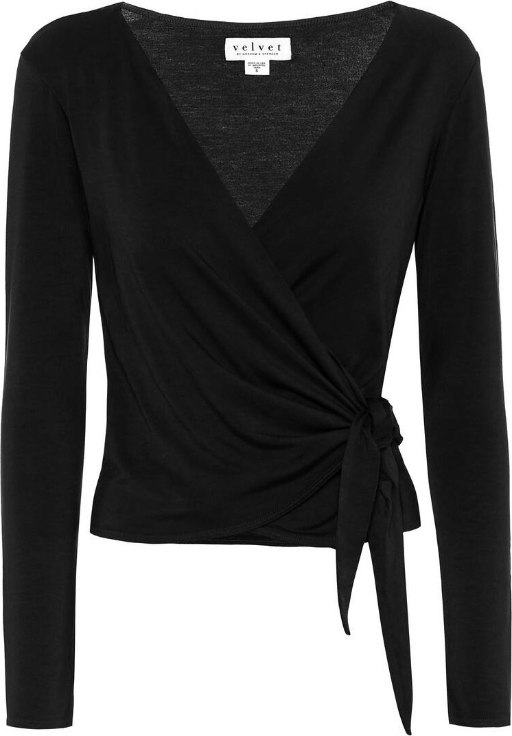 Velvet By Graham & Spencer Janessa V-neck top
