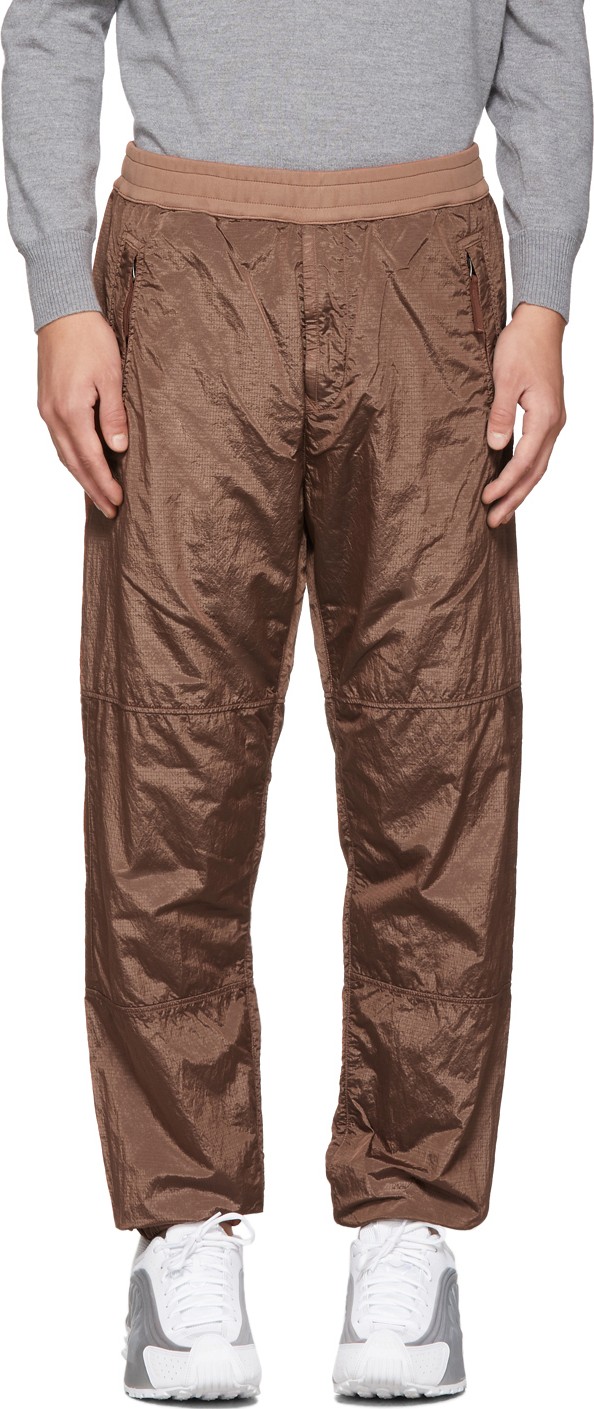 Stone Island Tan Ripstop Track Pants